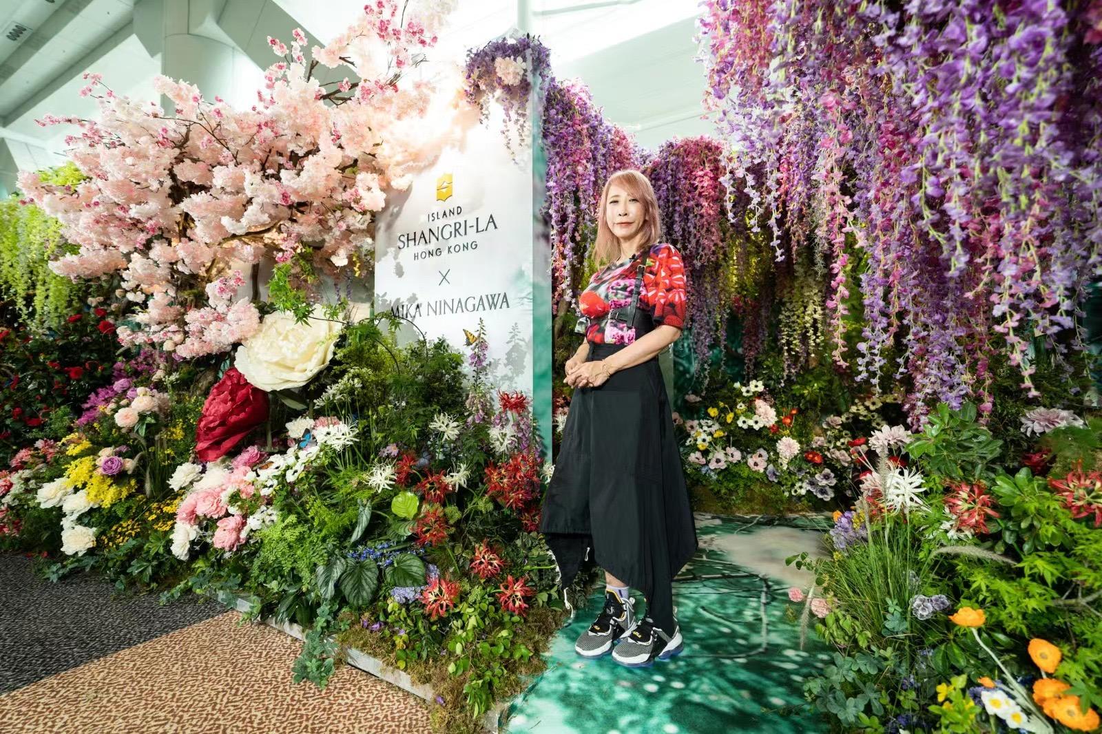 01 香格里拉宣佈與知名攝影師和電影導演蜷川實花小姐合作沉浸式藝術展。