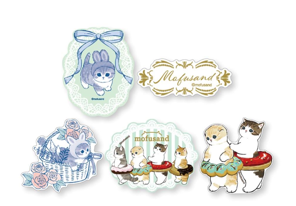 貼紙套裝 一套5張880円 (約港幣$53)