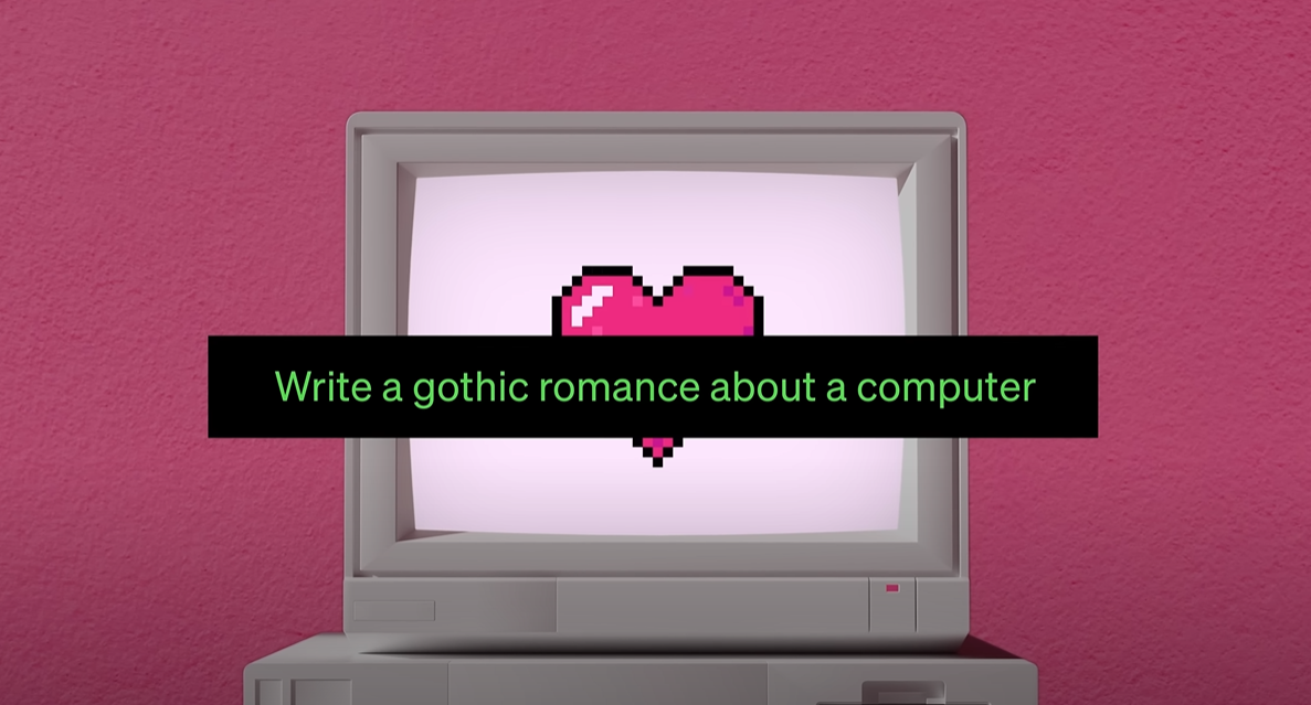 叫GPT-4寫一篇「有關電腦的哥德式愛情故事」。(互聯網)