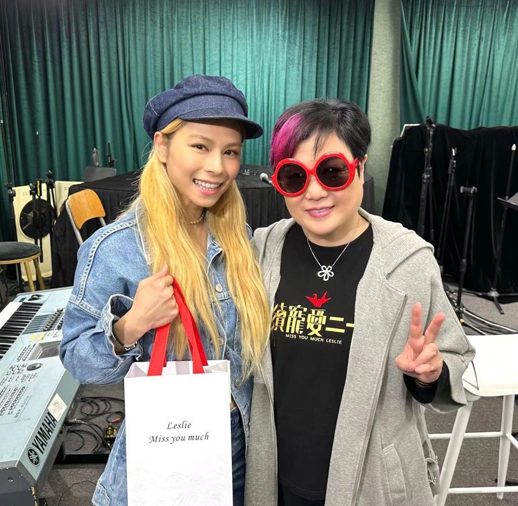 Gin Lee近日已為音樂會進行綵排。