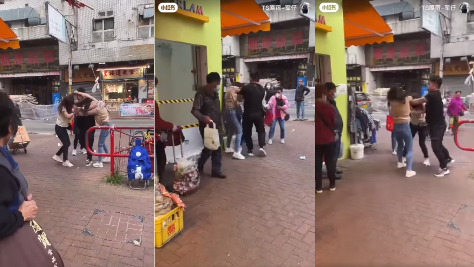 屯門新墟現街頭MMA。(香港突發事故報料區及討論區)