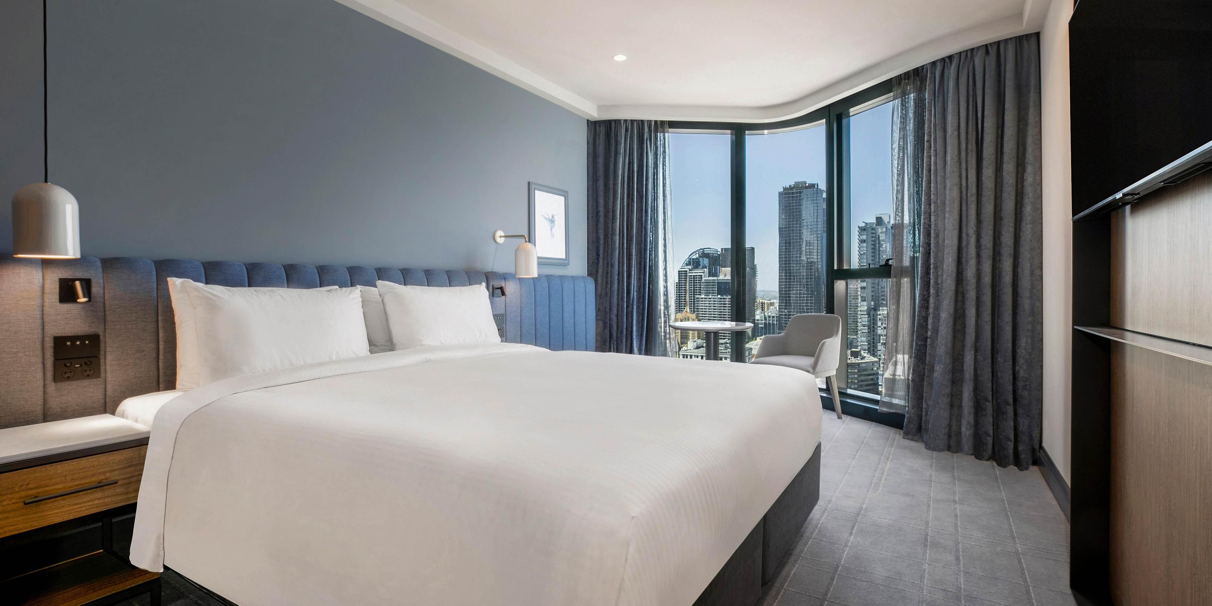 雙人套房 (圖片來源: voco Melbourne)