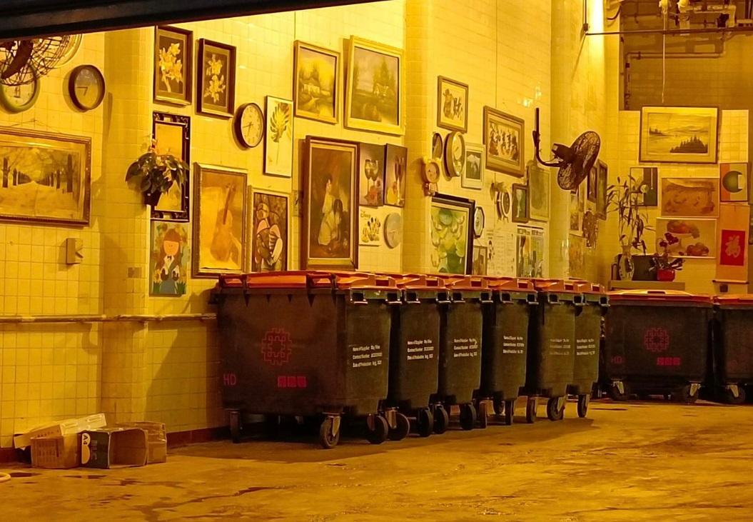 葵涌邨, 垃圾房