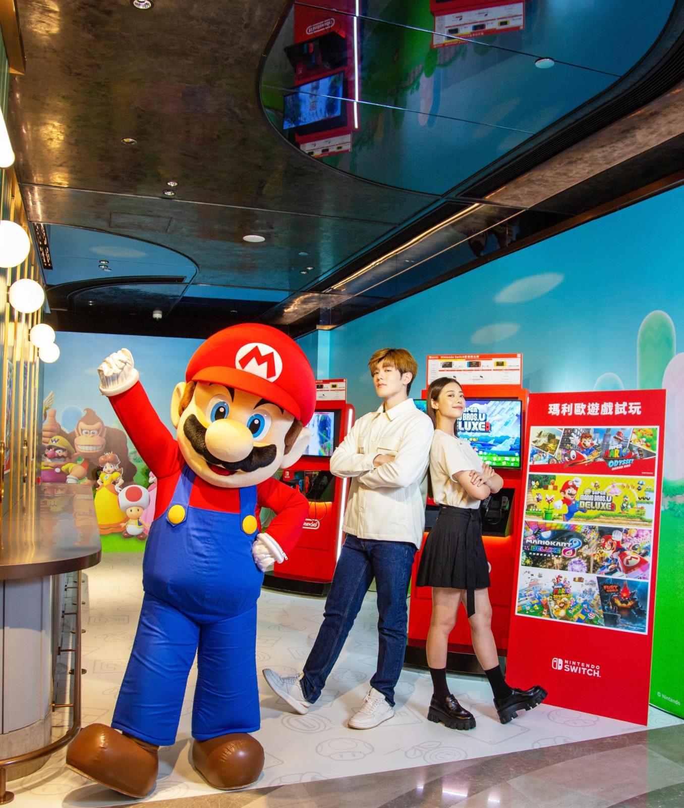 英皇戲院由4月5日起,於尖沙咀iSQUARE戲院打造「《超級瑪利歐兄弟大電影》主題打卡位」。