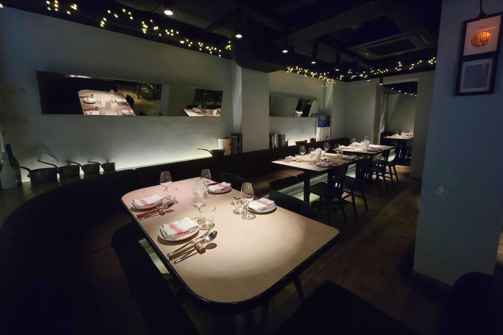 剛摘下米芝蓮一星榮譽的Neighborhood。(林俊源攝)