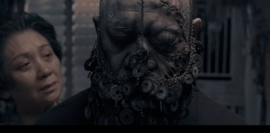 吳耀漢化特技妝演麥浚龍執導的《殭屍》。