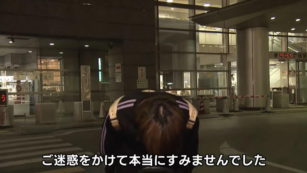 青年保釋後受訪向公眾致歉。(影片截圖)