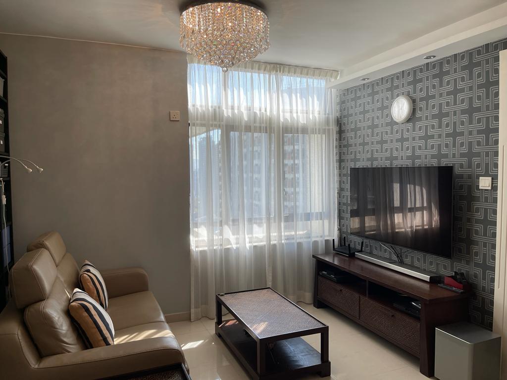 客廳光猛舒服,景觀雖以樓景為主,但視野開揚。