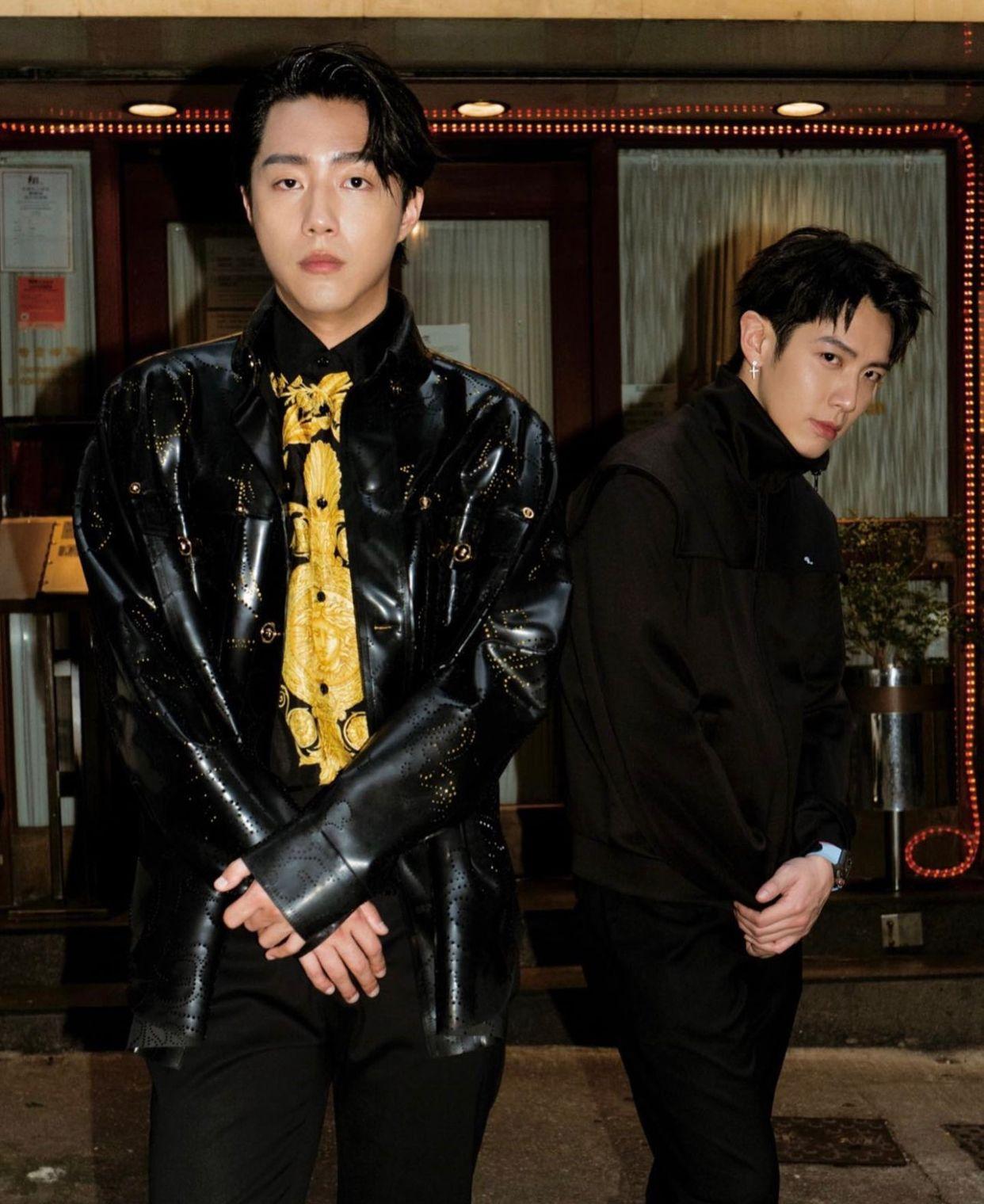 蔡凡熙孖柯震東在港街頭影靚相