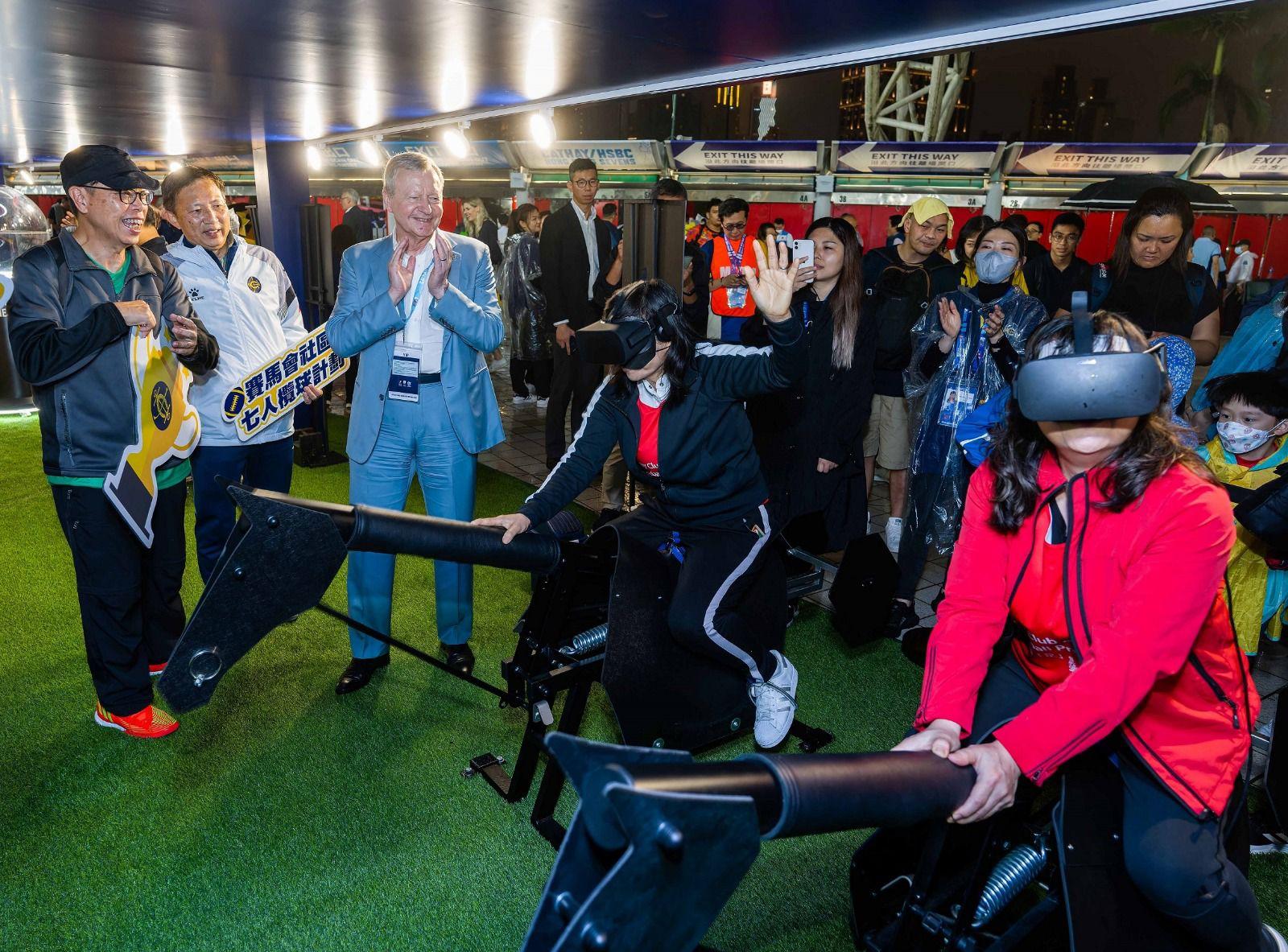 馬會支持香港國際七人欖球賽,3月起推出多項計劃及活動。