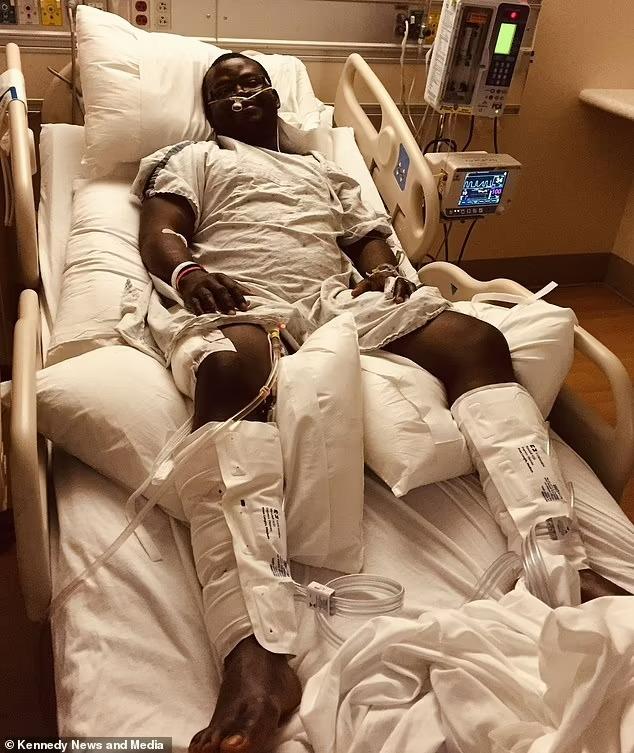 Gibson興奮的表示,雖然還是有許多比他高的人,但是他從此不會再為身高感到自卑。(Twitter)