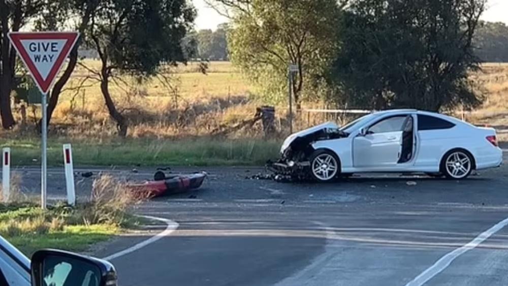 平治司機2公里外曾因超速被截。(網上圖片)