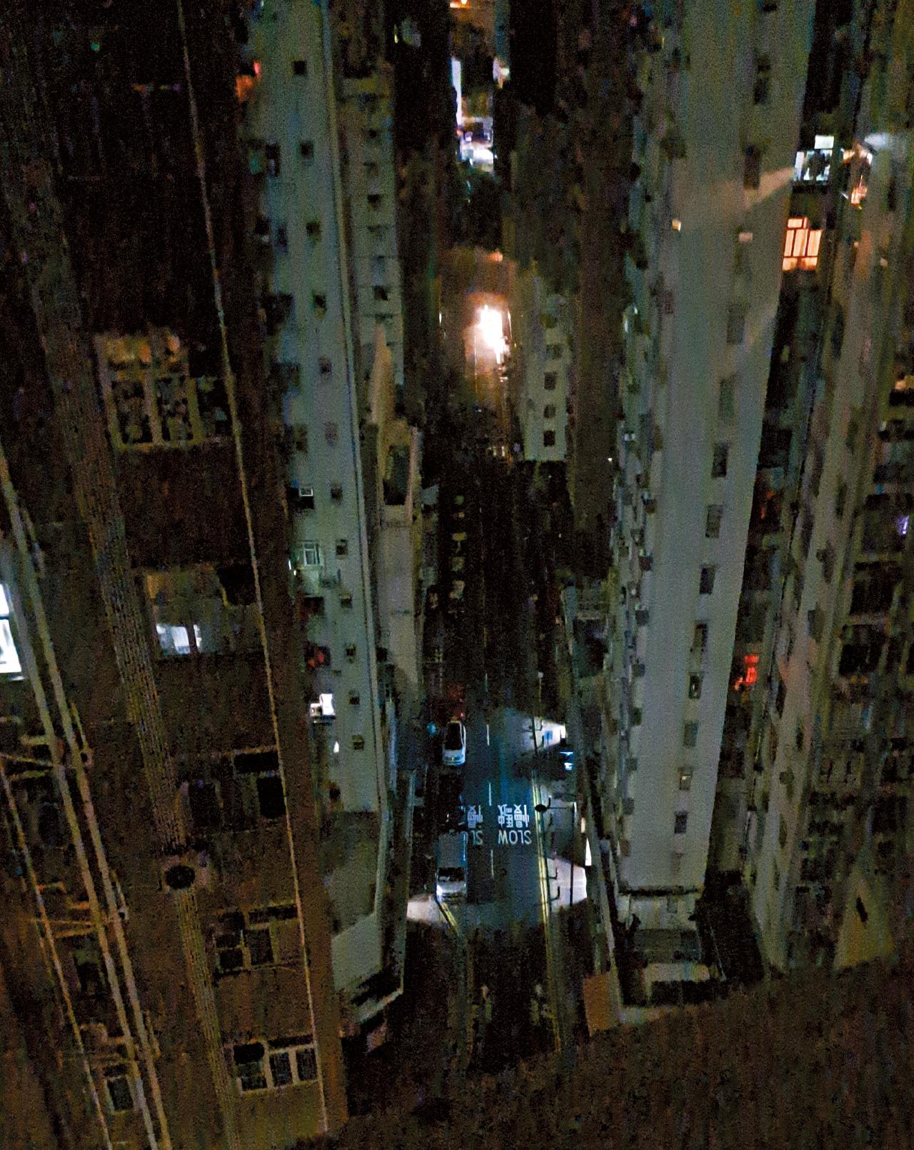 港島大停電 鴨脷洲大街