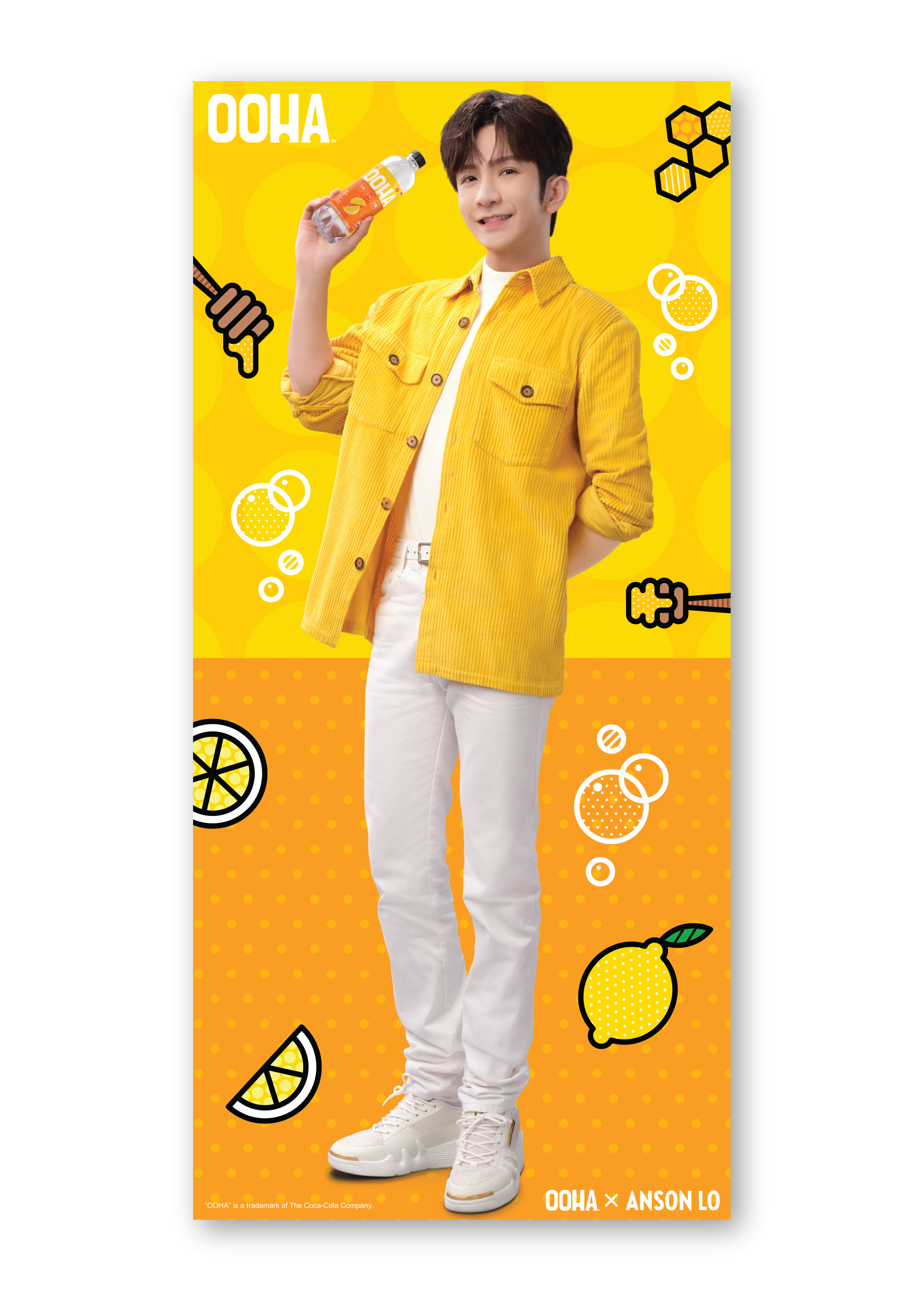 OOHA® X Anson Lo 1:1海報1張