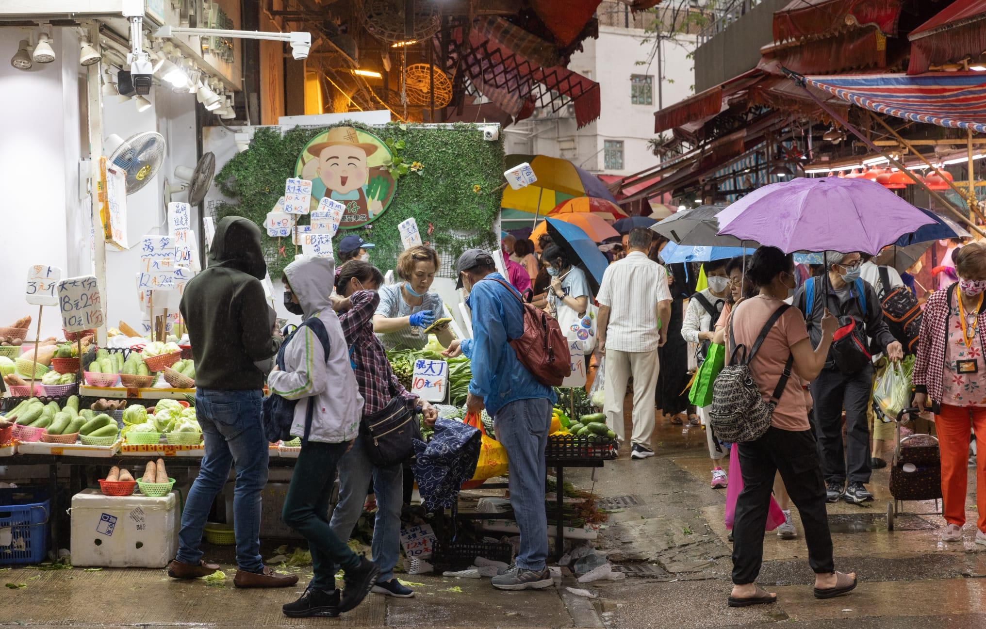 消息指,行會通過店舖阻街罰款增至6,000元。(蘇文傑攝)