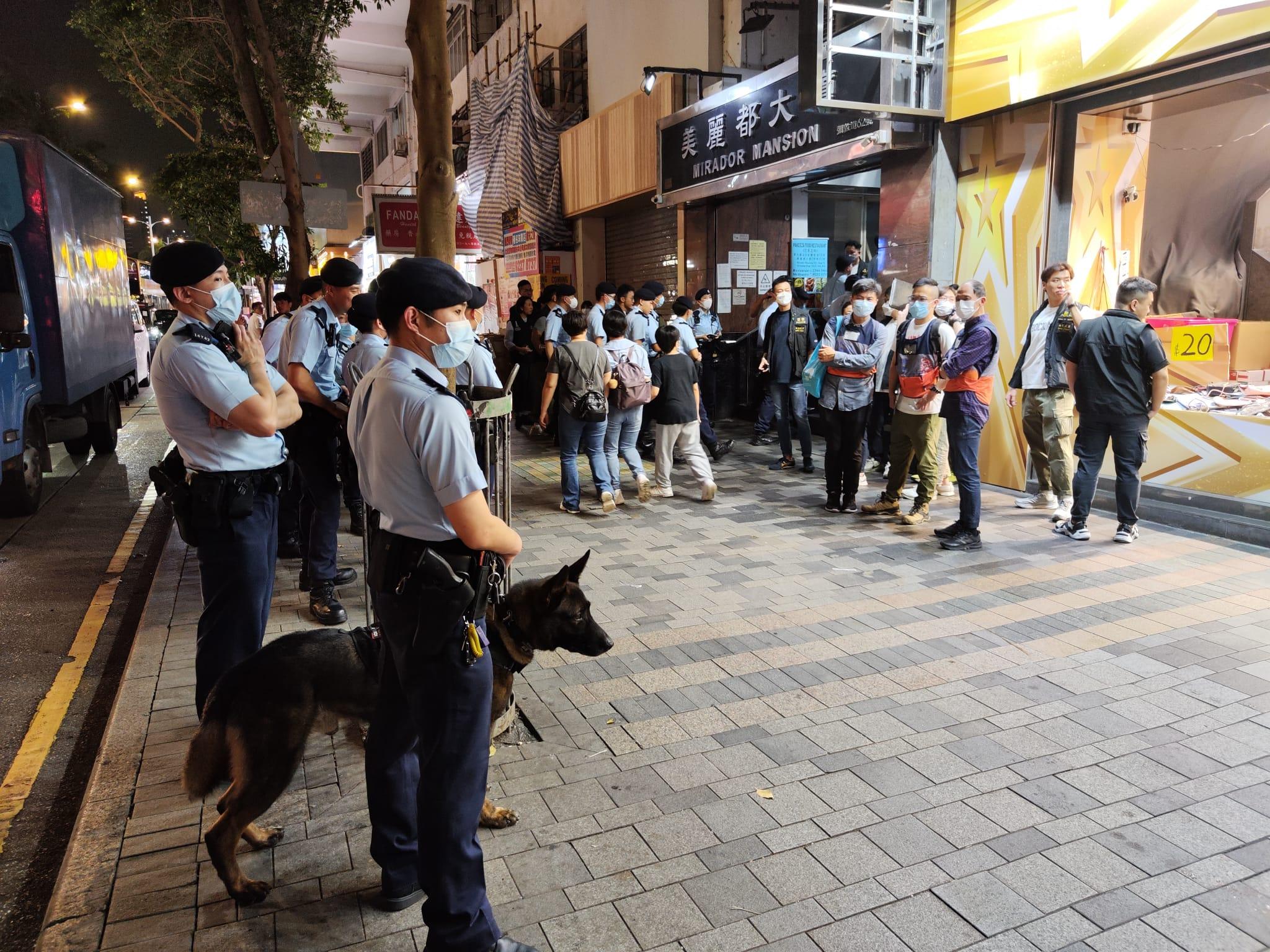 警一連3日全港反罪惡行動,拘捕225人最細15歲。(警方圖片)