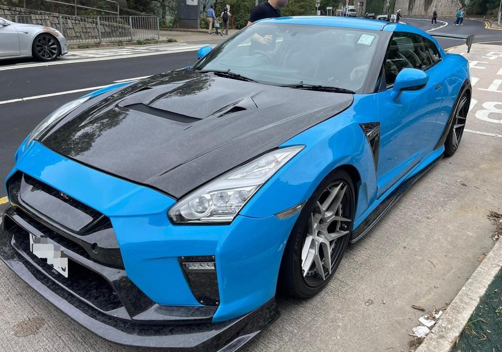 警方復活節假期在西九龍區打擊非法賽車等。(警方圖片)