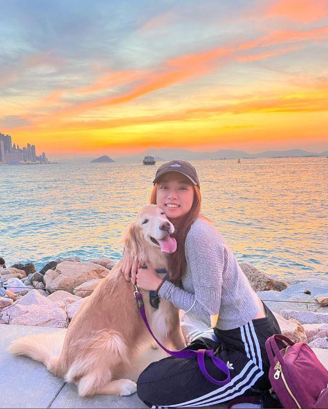 「足球女神」潘杰寧IG自爆已離婚 坦言浴火重生。(潘杰寧IG)