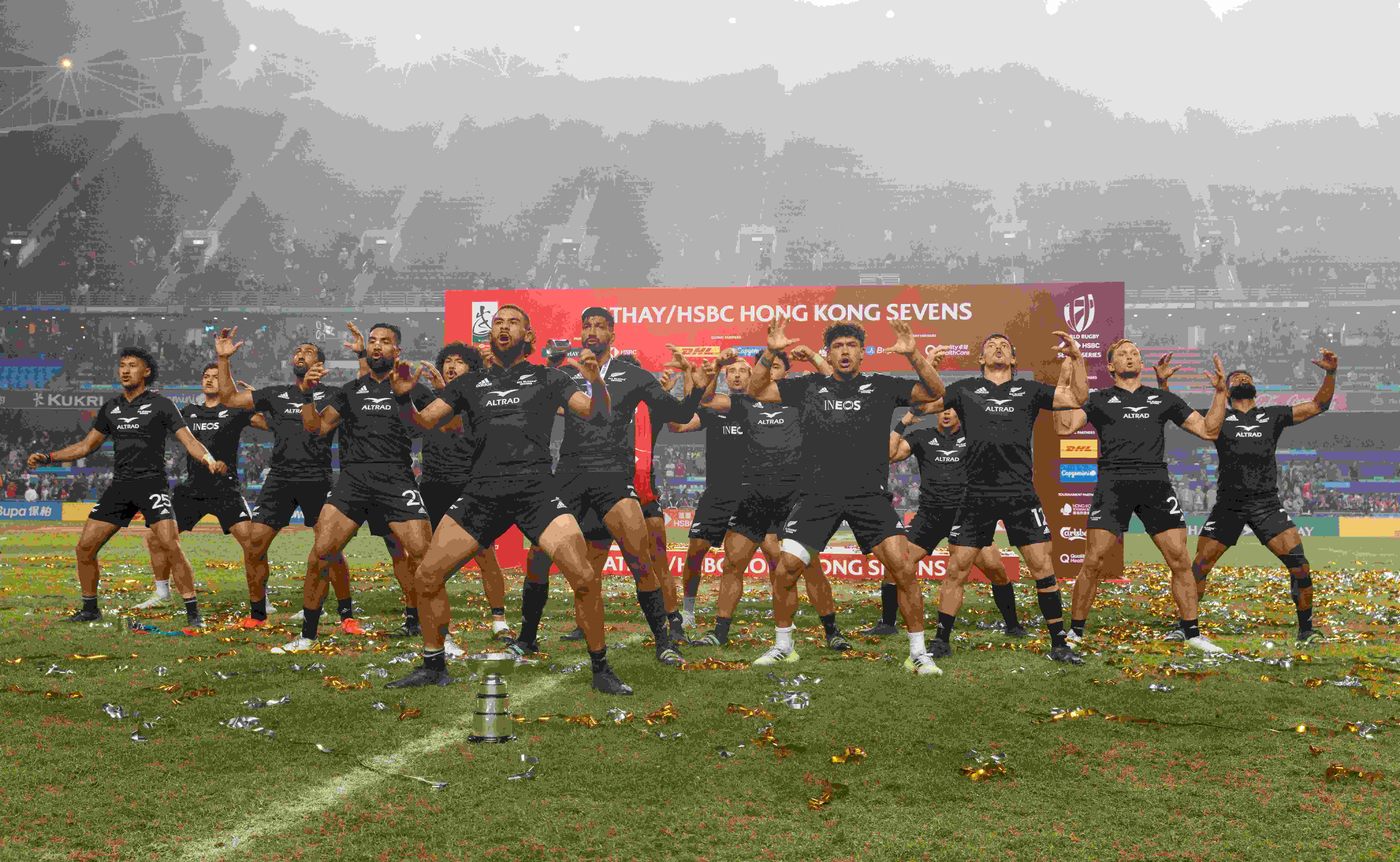 銅鑼灣 香港大球場 香港七人欖球賽 七欖 男子決賽 新西蘭對斐濟賽事