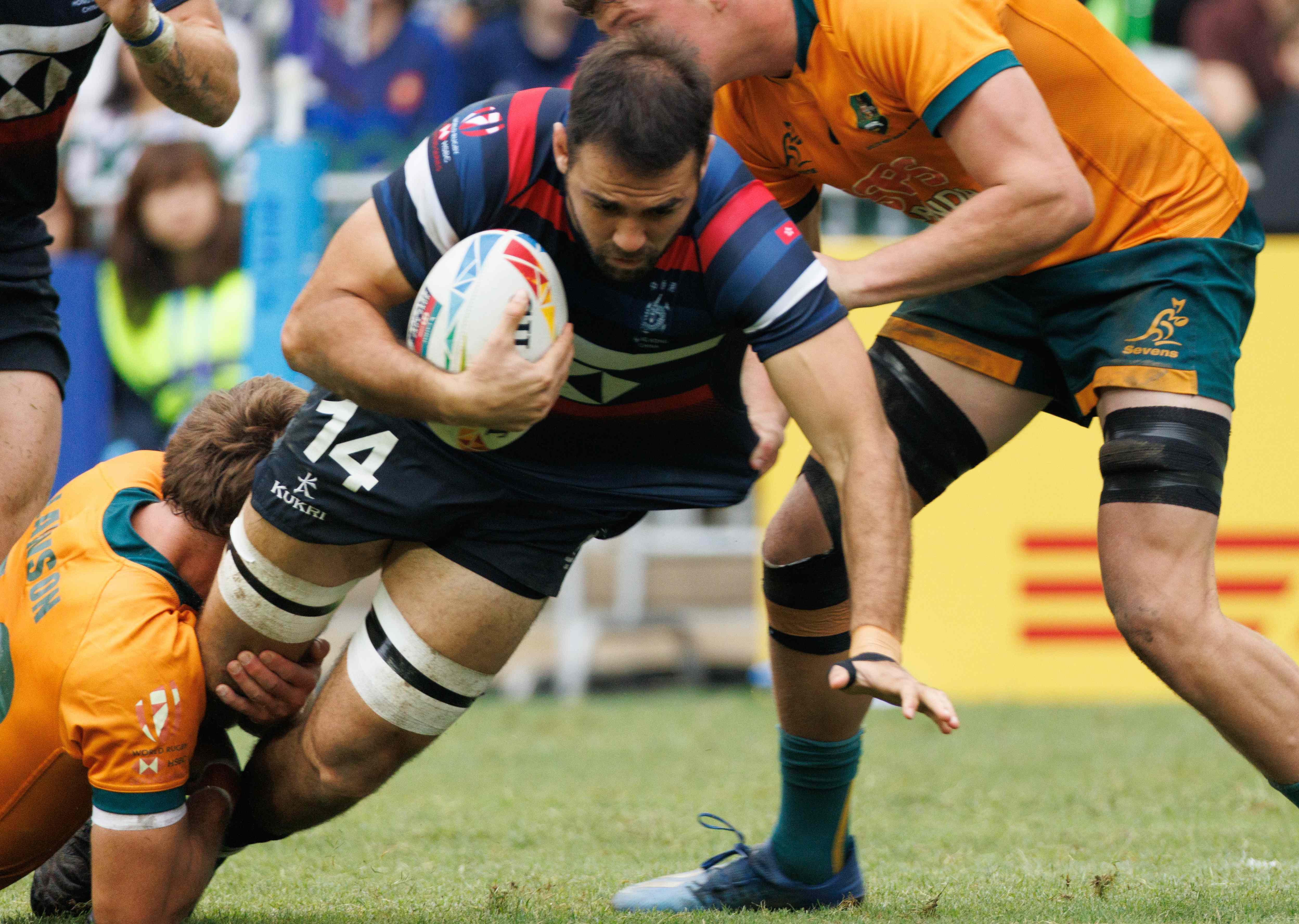 銅鑼灣 香港大球場 香港七人欖球賽 七欖 香港對澳洲及香港對肯亞賽事