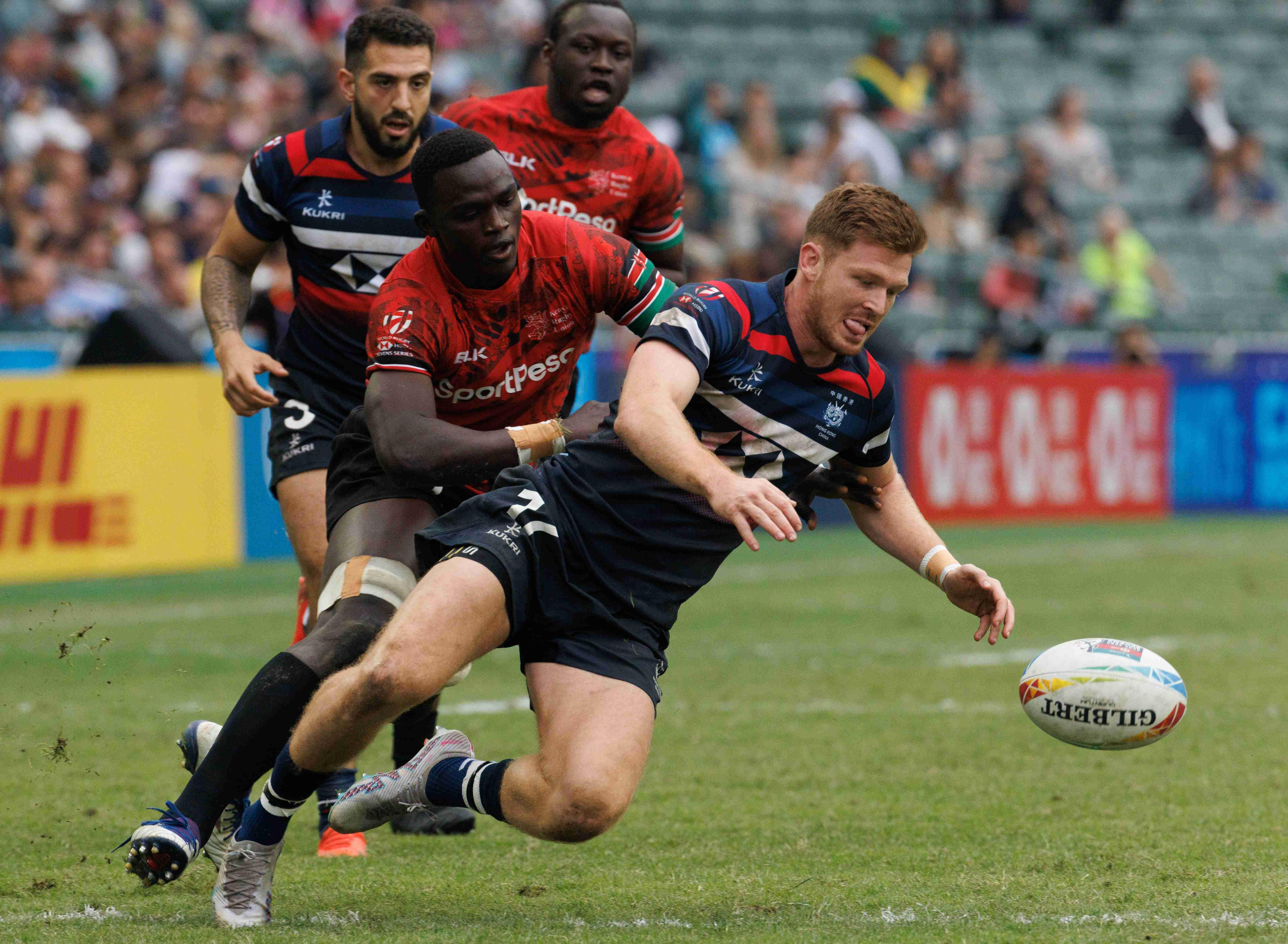 銅鑼灣 香港大球場 香港七人欖球賽 七欖 香港對澳洲及香港對肯亞賽事