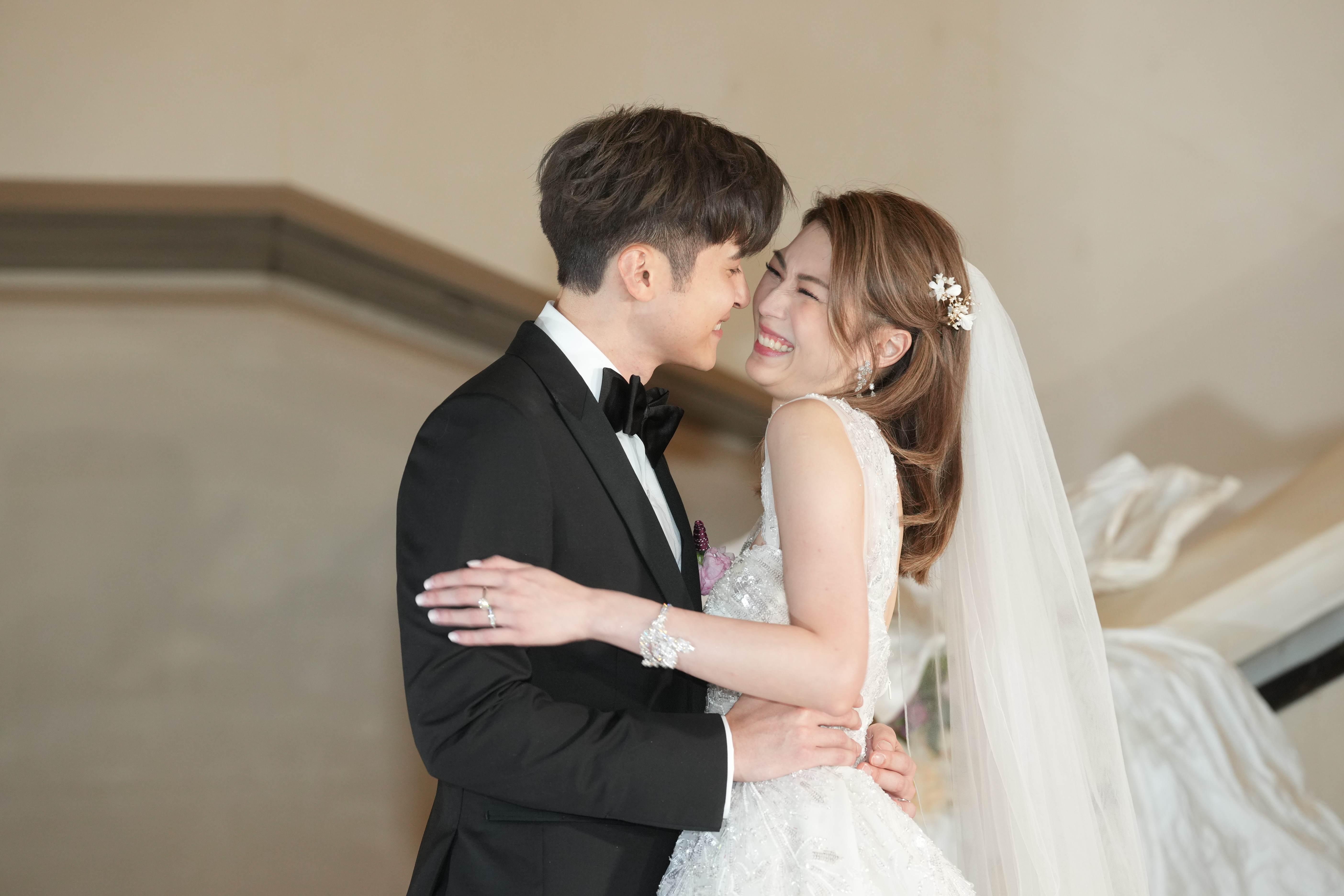 瑰麗酒店 連詩雅陳家樂結婚