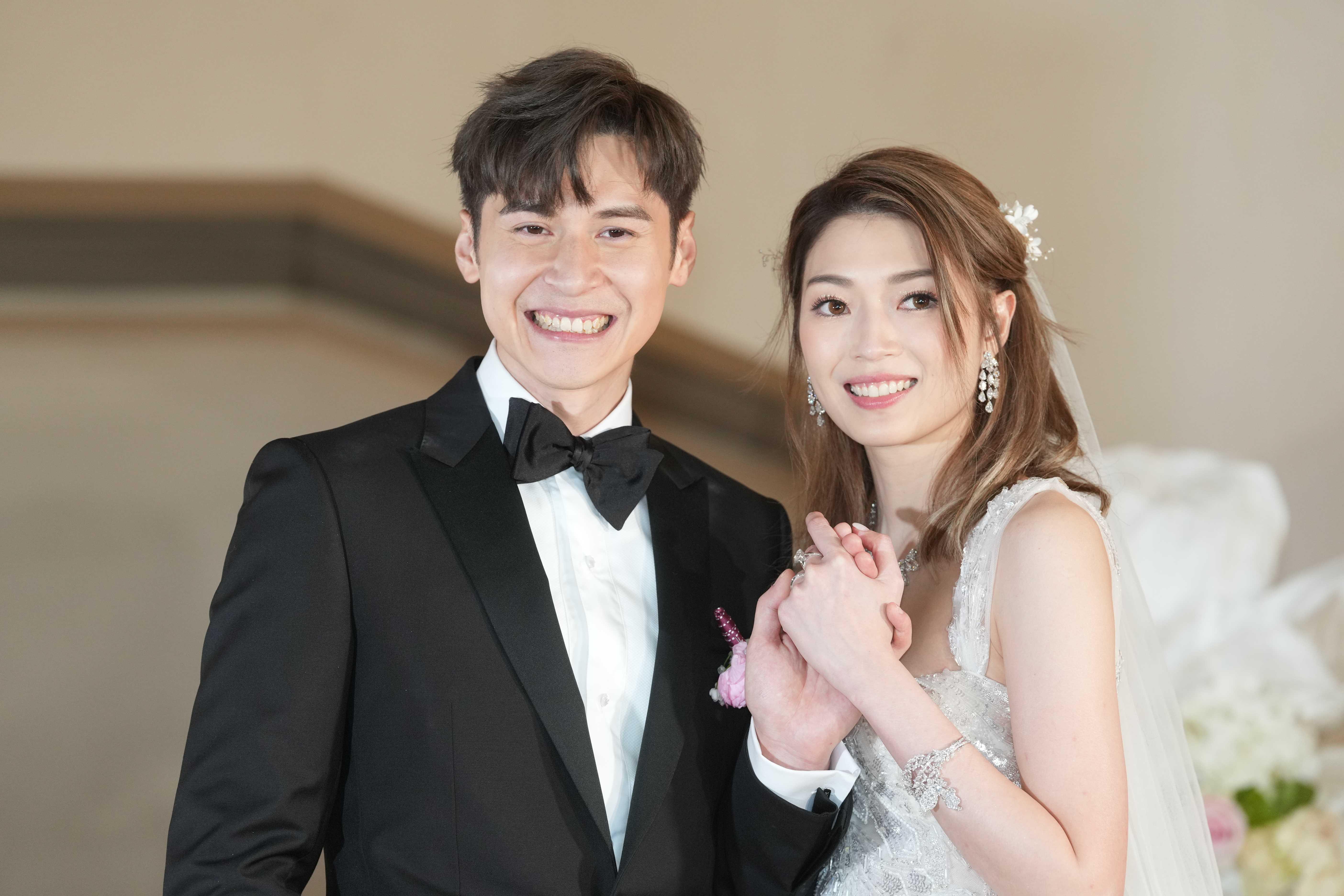 瑰麗酒店 連詩雅陳家樂結婚