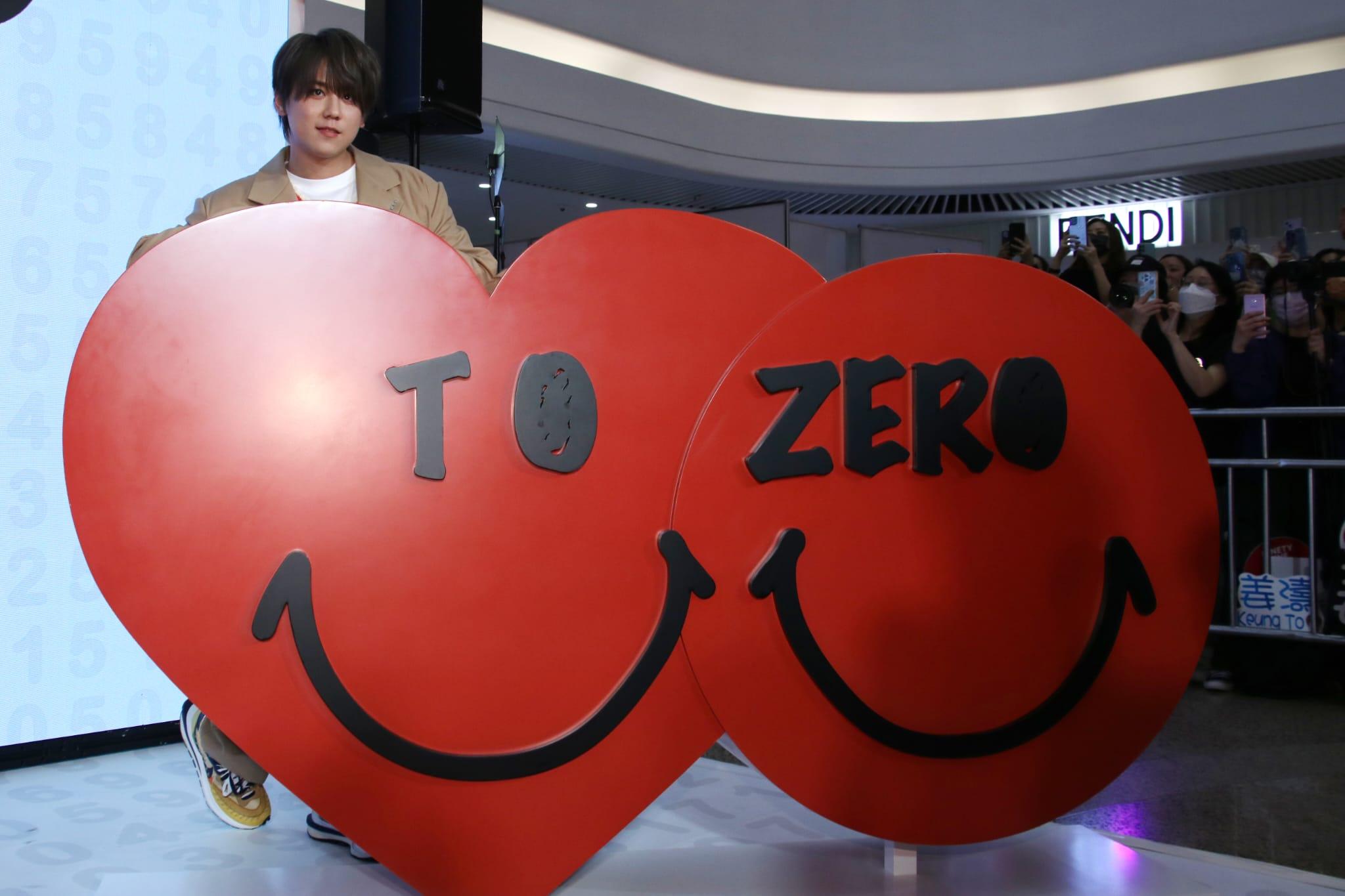 姜濤宣布24歲生日將推出限量T恤行善。 (林俊源攝)