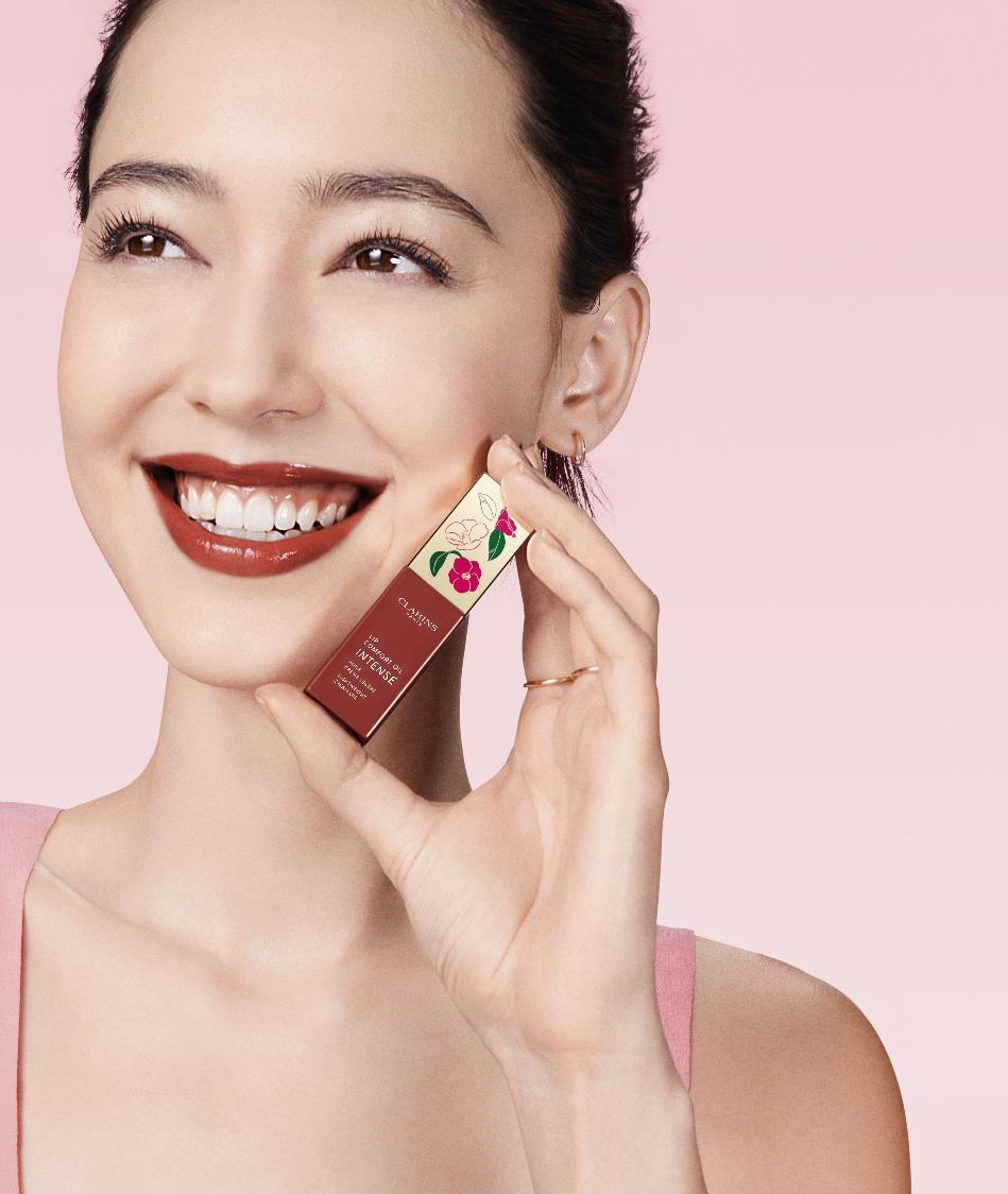 凝亮顯色護唇油—戀上山茶花限定版 (焦糖奶茶色) $230/7ml