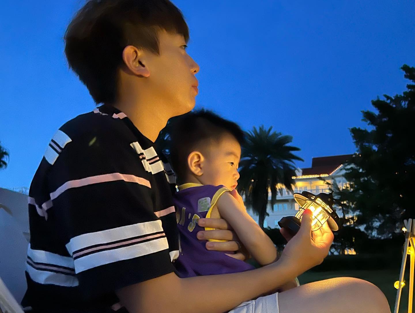 珈其自言仍要好好學習如何管教兒子。