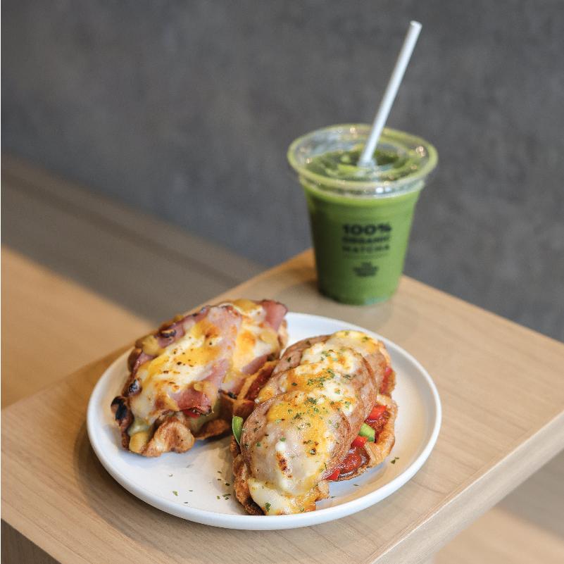 THE MATCHA TOKYO登陸太古城 新店限定Pizza Croffle 送WULT綠茶面膜及禮品包