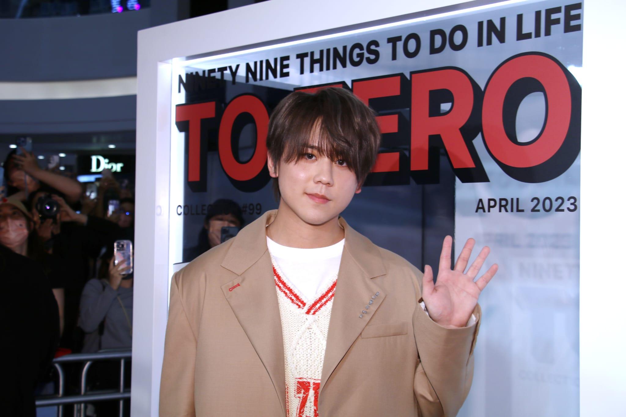 姜濤創立自家服裝品牌,並取名為《TO ZERO》。 (林俊源攝)