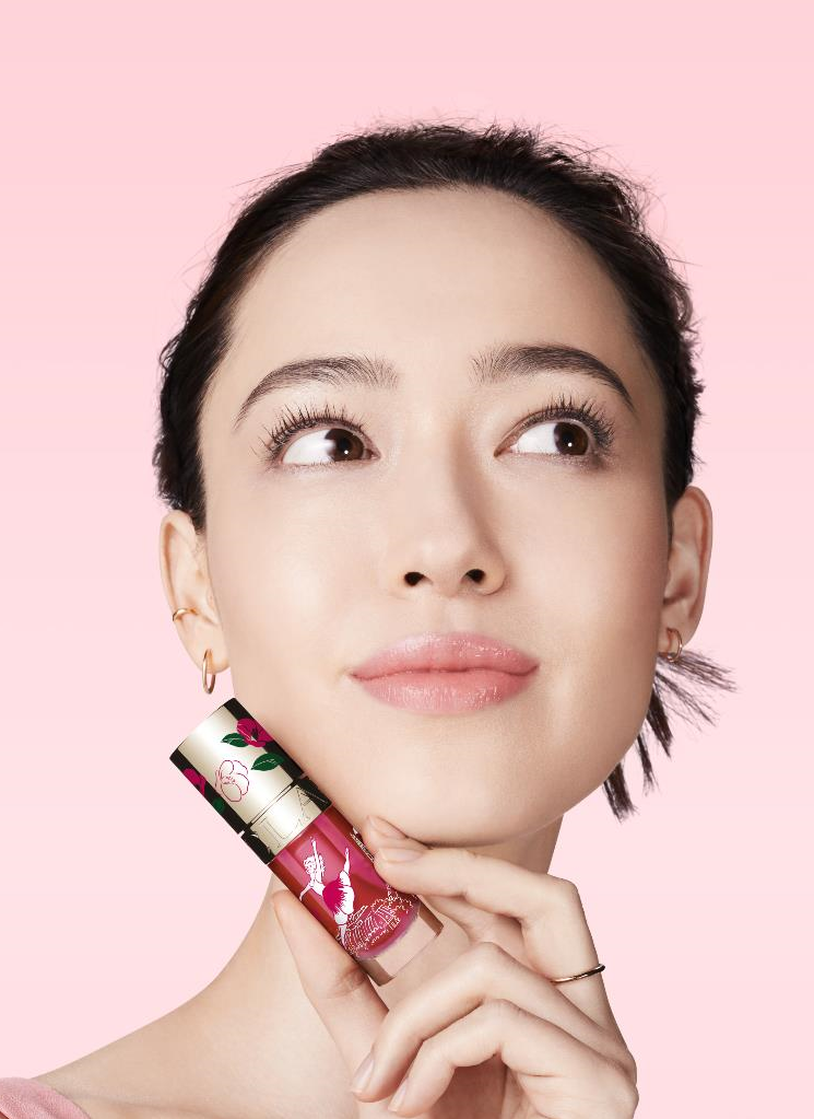 凝亮護唇油—戀上山茶花限定版 (果漾粉嫩色) $230/7ml