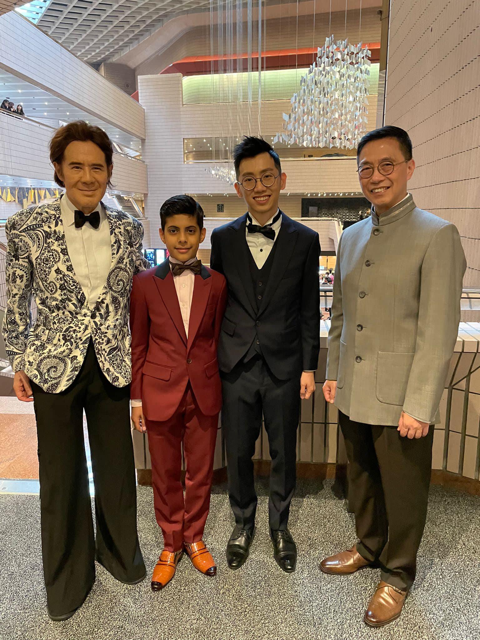 金像獎2023|楊潤雄祝賀金像獎得獎者 稱以電影說好香港故事 (楊潤雄Facebook圖片)