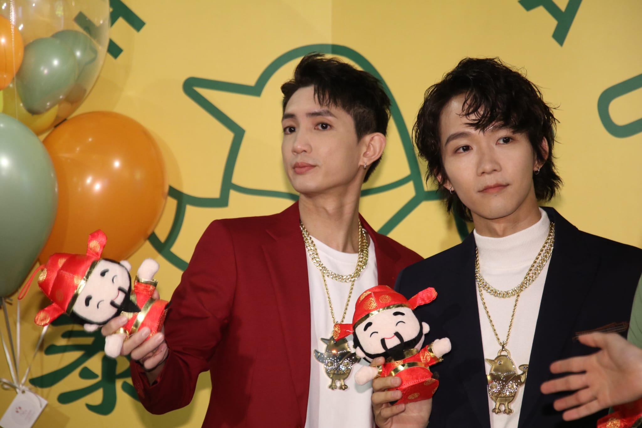 Lokman、Alton、Dee新舖開張。 (林俊源攝)