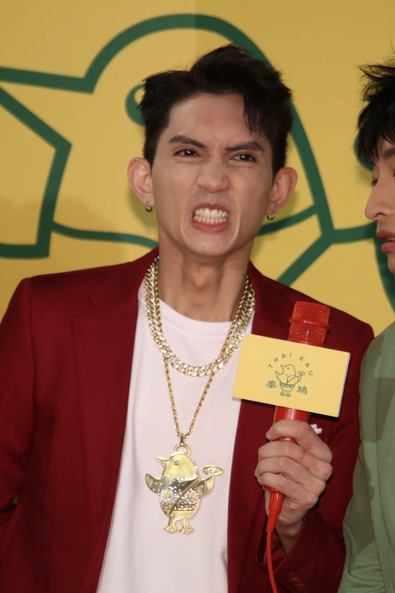 Lokman回應鏡仔開騷消息。 (林俊源攝)