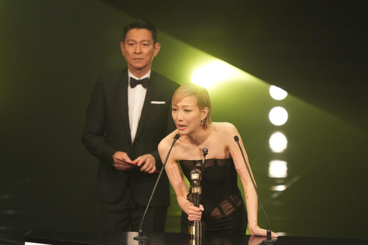 50歲Sammi首奪金像獎影后。