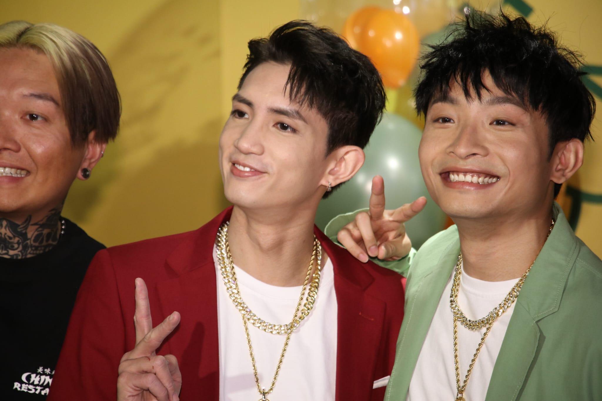 Lokman、Alton、Dee新舖開張。 (林俊源攝)