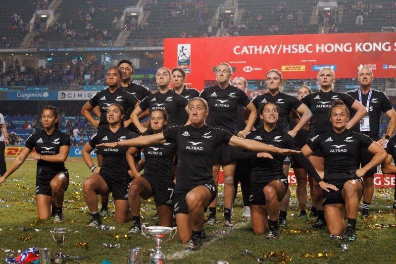 新西蘭女隊跳傳統戰舞慶祝