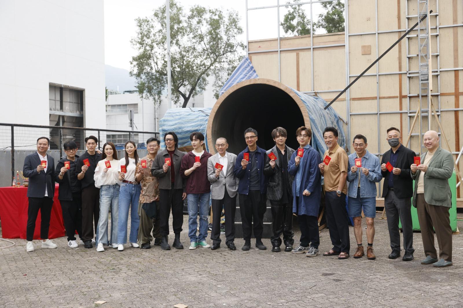 《盜月者》的開鏡儀式 (蘇文傑攝)