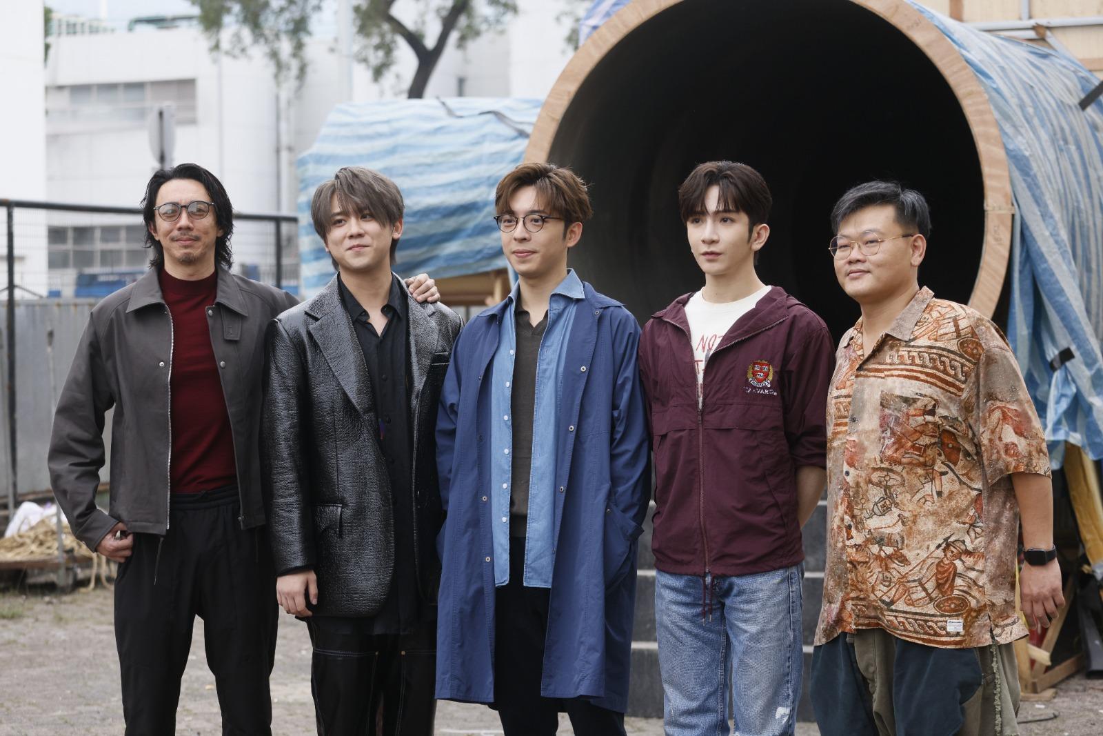 《盜月者》開鏡儀式。 (蘇文傑攝)