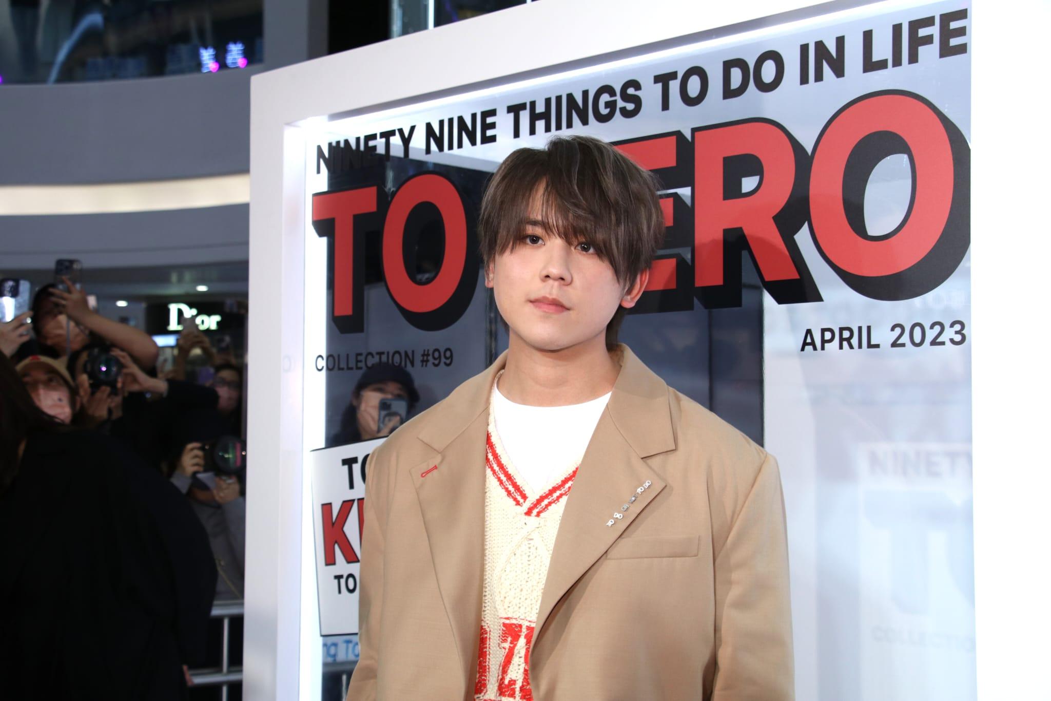 姜濤創立自家服裝品牌,並取名為《TO ZERO》。 (林俊源攝)