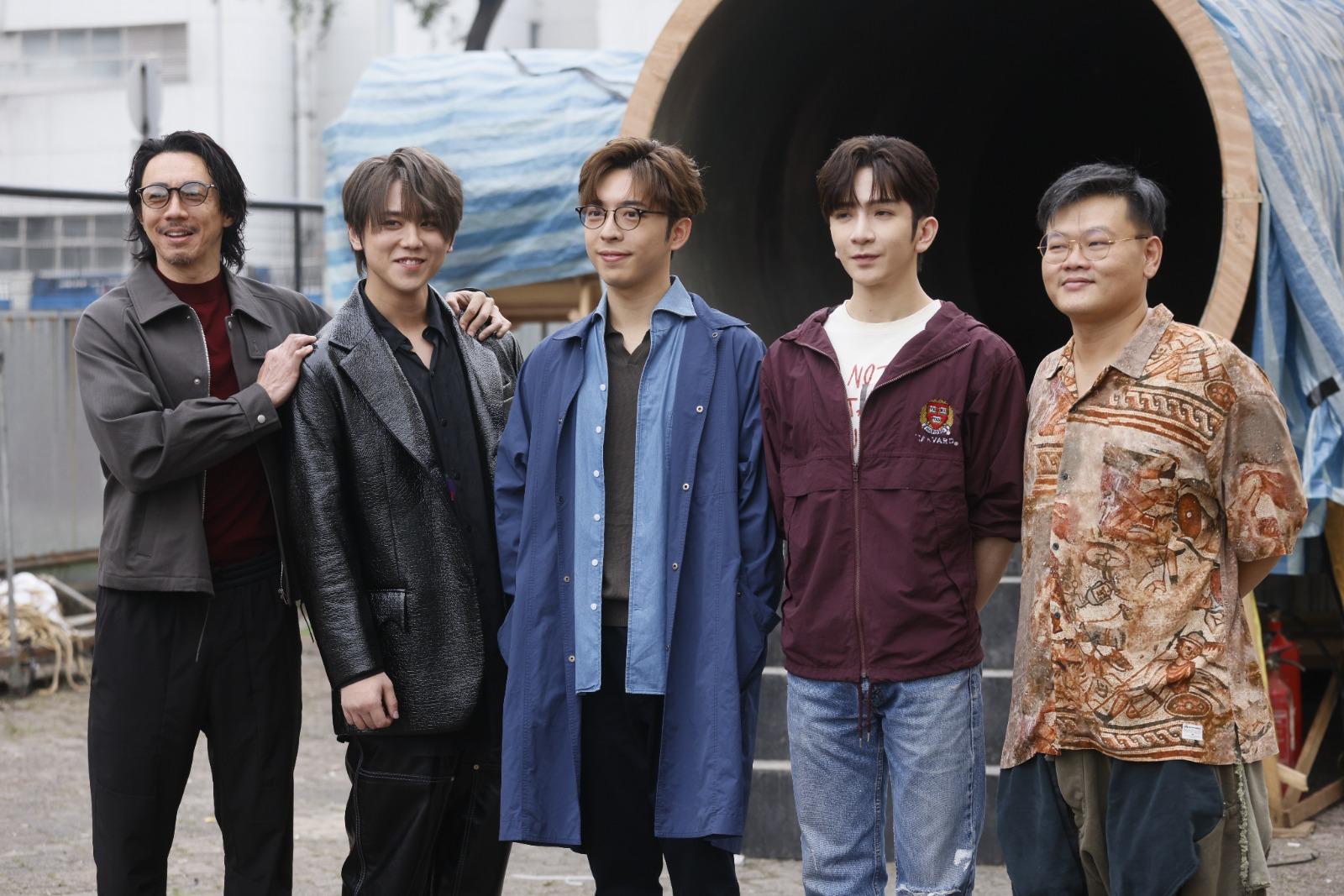 《盜月者》開鏡儀式。 (蘇文傑攝)