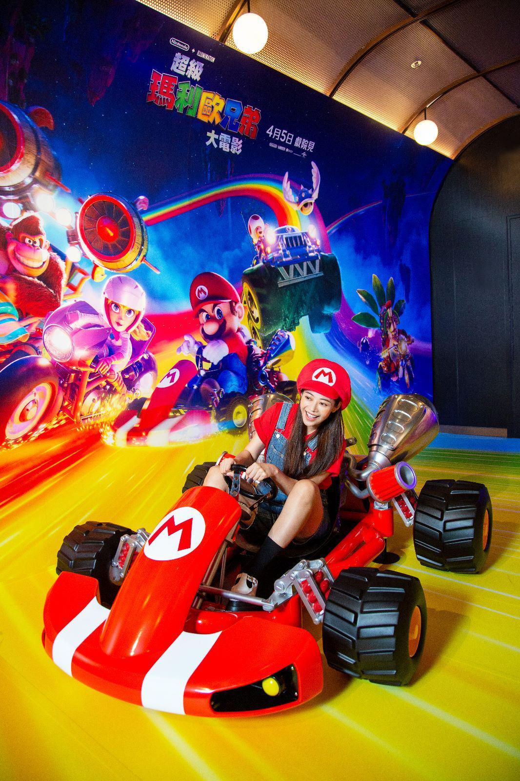 英皇戲院由4月5日起,於尖沙咀iSQUARE戲院打造「《超級瑪利歐兄弟大電影》主題打卡位」。