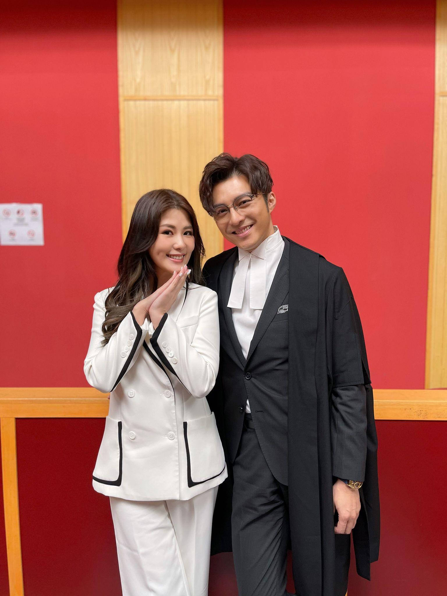 入行10年的趙璧渝在《法言人》,首次演戲份演角色。