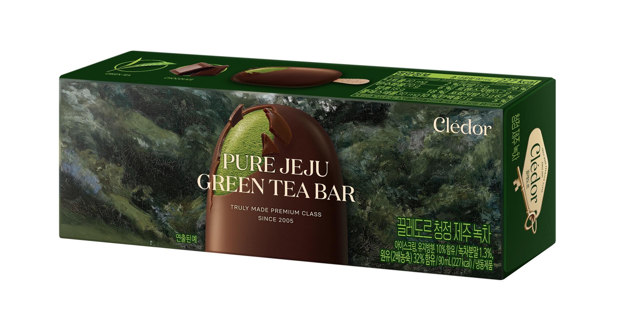 韓國Binggrae Cledor抹茶味雪糕批 茶味奶味兼備又夠滑