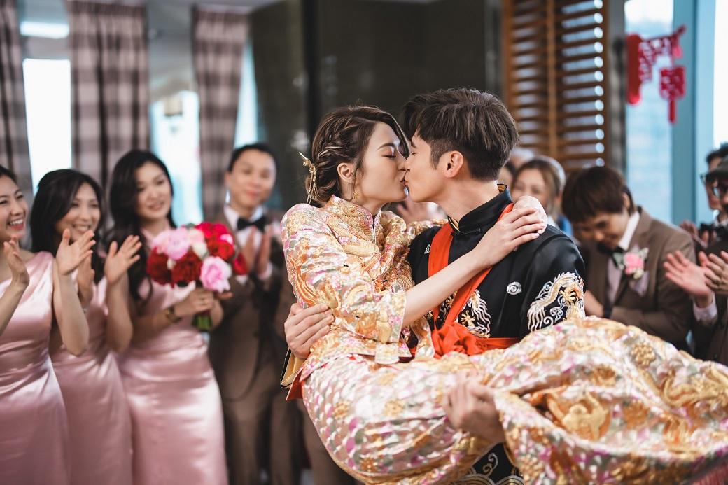 陳家樂聚得美人歸。