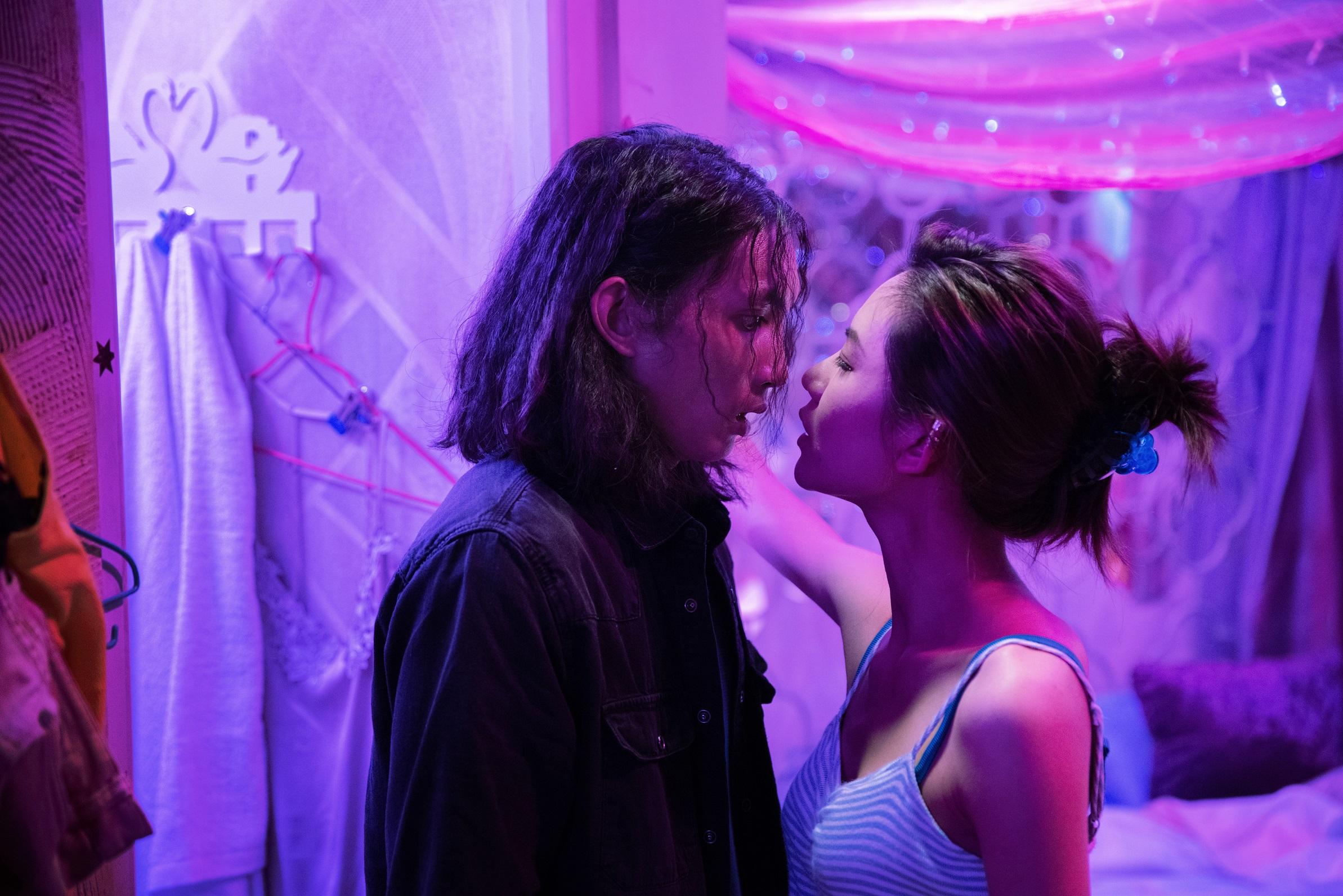 《命案》中的伍詠詩,誘發Lokman動殺機。(劇照)