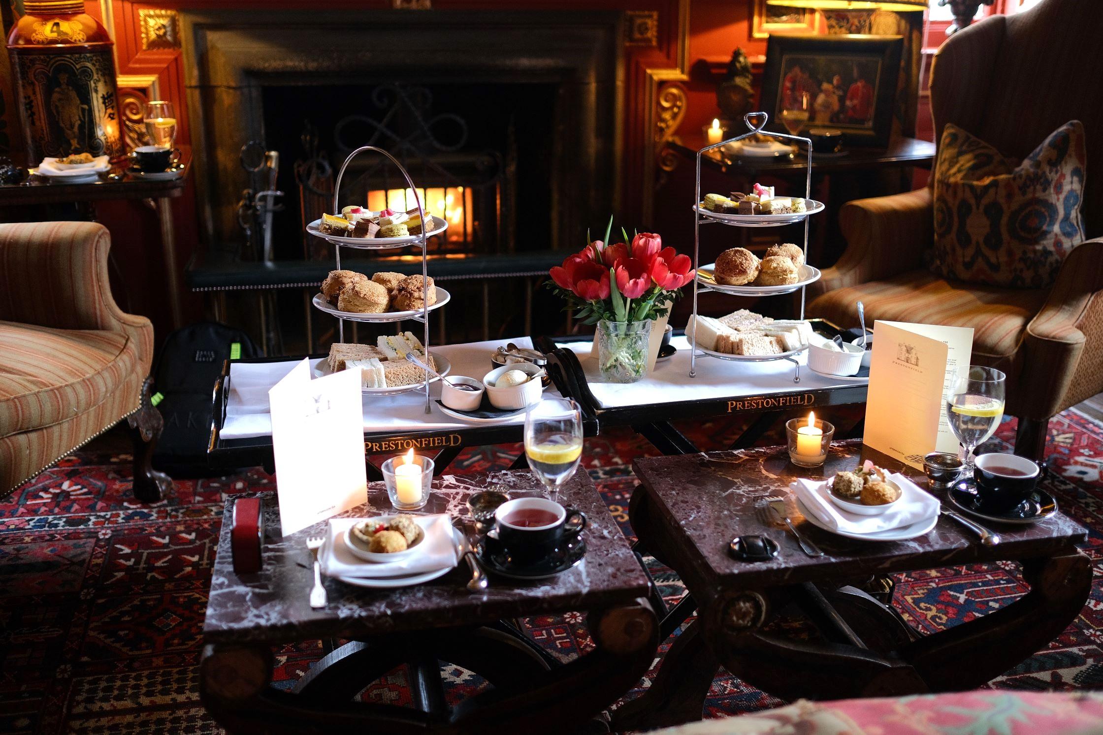 Prestonfield House最有名氣是英式下午茶,每位盛惠45英磅(約$440港元)