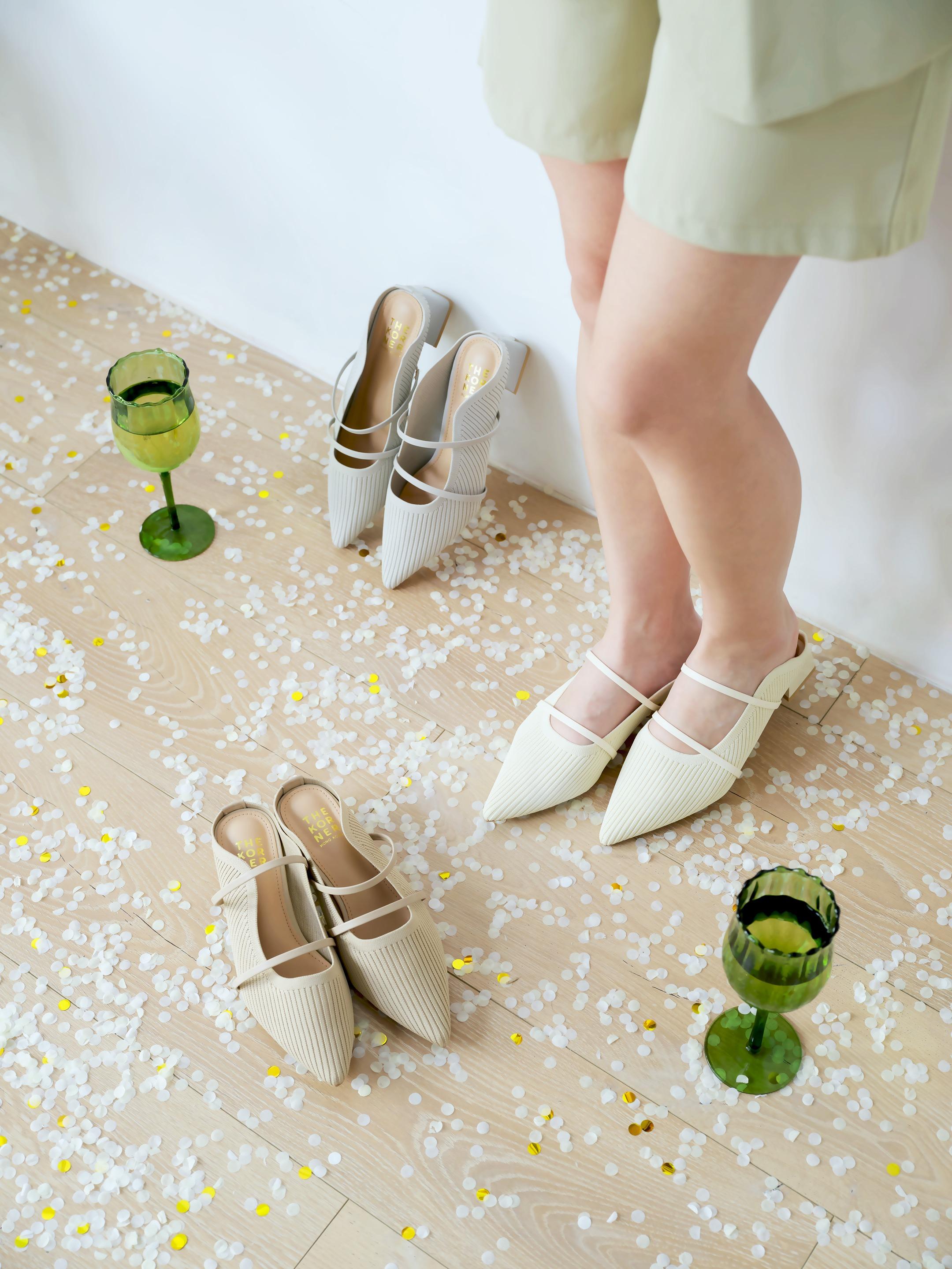 Kayi Knit Slippers $590